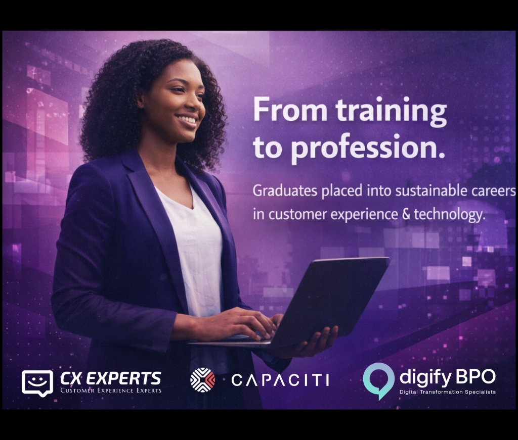 From training to profession - CAPACITI partnership banner